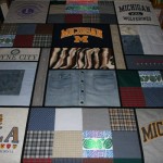Combining T-shirts and Sweatshirts in a Memorial Quilt